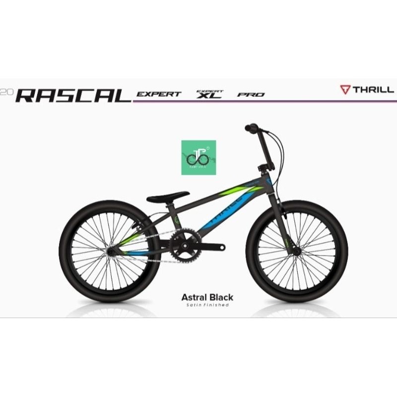 Sepeda BMX 20" Thrill Tabibitho Rascal alloy (Expert)