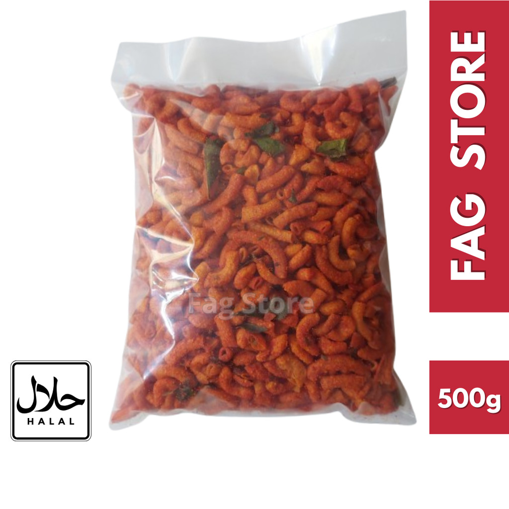 

Makaroni Pipa DJ 500gr Pedas Daun Jeruk Pedas Asin Nikmat