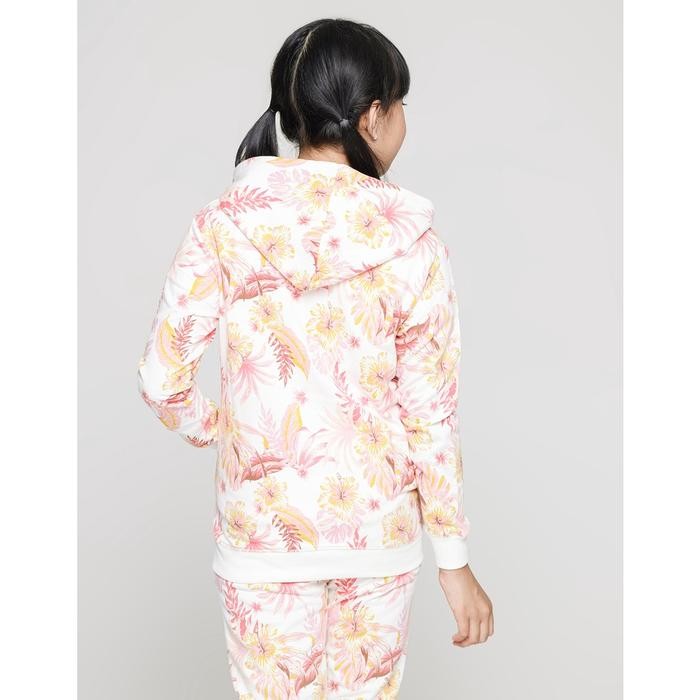 Sero Flower Hoodie Jaket Anak Perempuan 118778923 - OFF WHITE, 5-6
