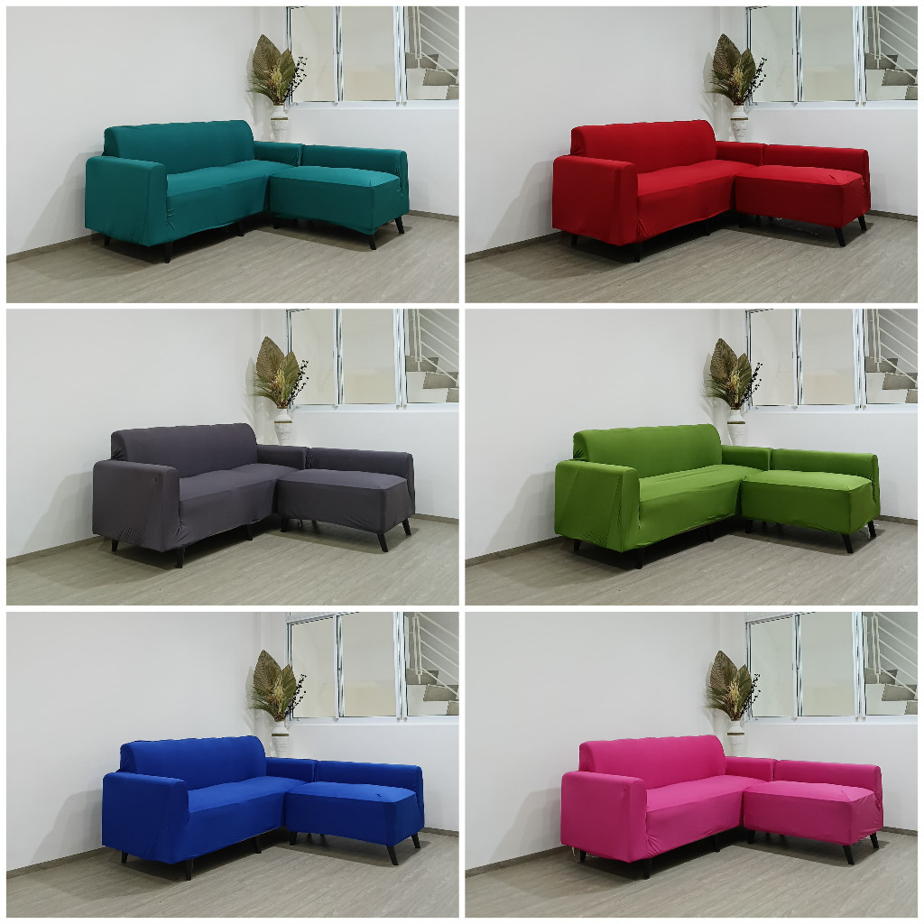sarung sofa L PUTUS / cover sofa L PUTUS Terlaris