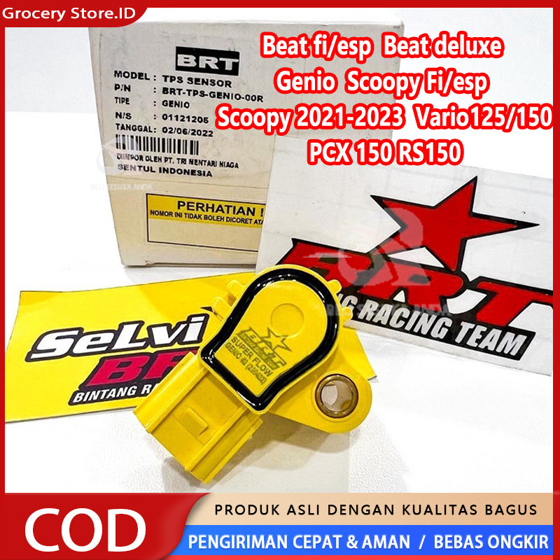 BROKSHOP Sensor Tps Brt , Sensor Tps beat fi esp, sensor Tps vario ,genio, beatdeluxsensor tps brt S