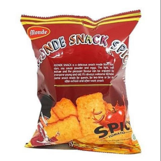 

Monde Snack spicy tomato 50 gram - ARM