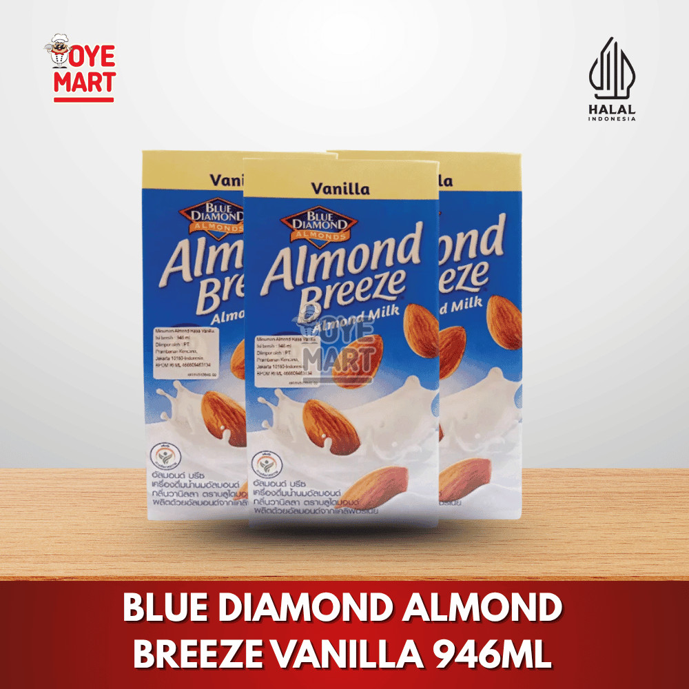 

BLUE DIAMOND ALMOND BREEZE VANILLA 946ML / ALMOND SUSU VANILA