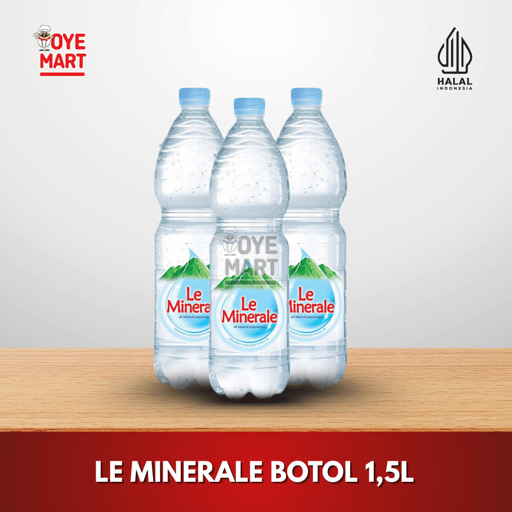 

LE MINERALE BOTOL 1,5L