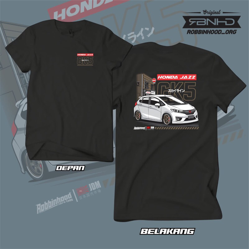 KAOS HONDA JAZZ GK5 KAOS MOBIL KAOS HONDA