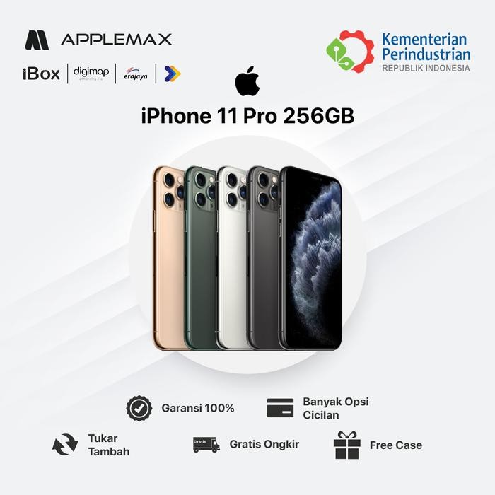 iPhone 11 Pro 256GB Fullset Mulus Original - Bisa Cicilan Mahasiswa