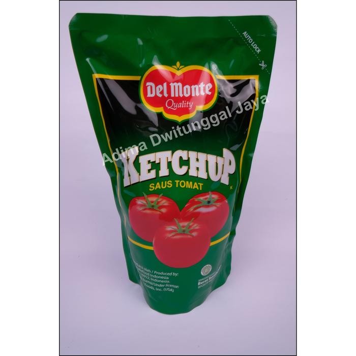 

Delmonte Tomato Sauce / Del monte Saus Tomat Pouch 1 Kg