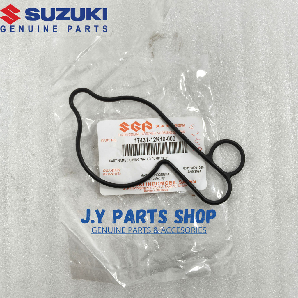 Karet Oring Water pump Suzuki Satria Fu Fi Gsx Gsxs Gsxr Bandit Original SGP 17431-12K10-000