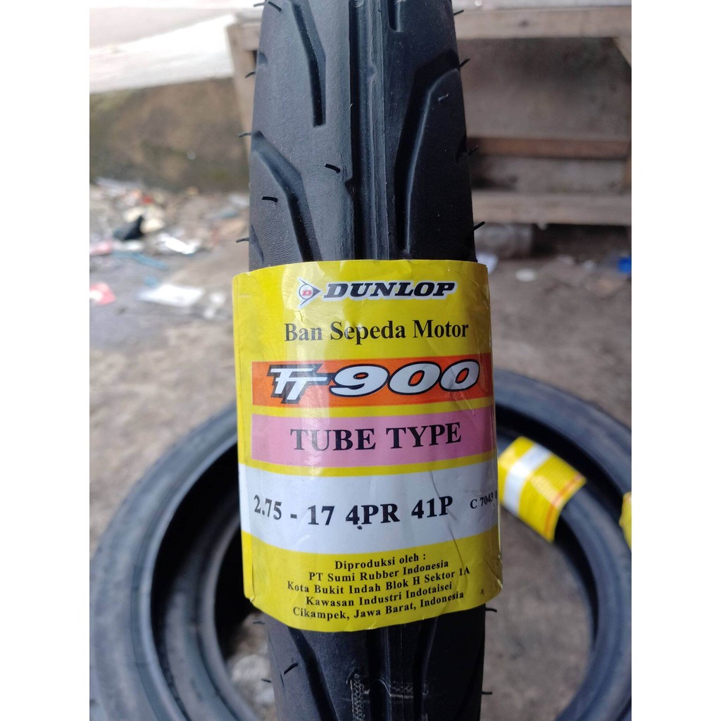 Ban luar Dunlop ukuran 275-17 100% Original