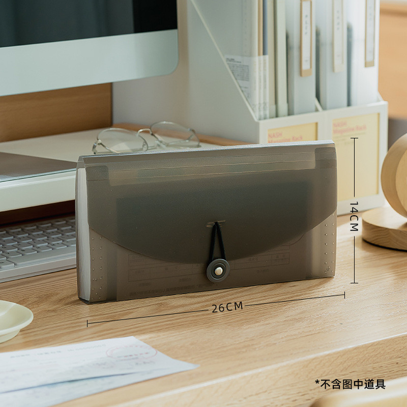 

Multi Functional Regular Deposit Receipt Storage Book With 13 Compartment Bill And Deposit Slip Holder For Bank Passbooks