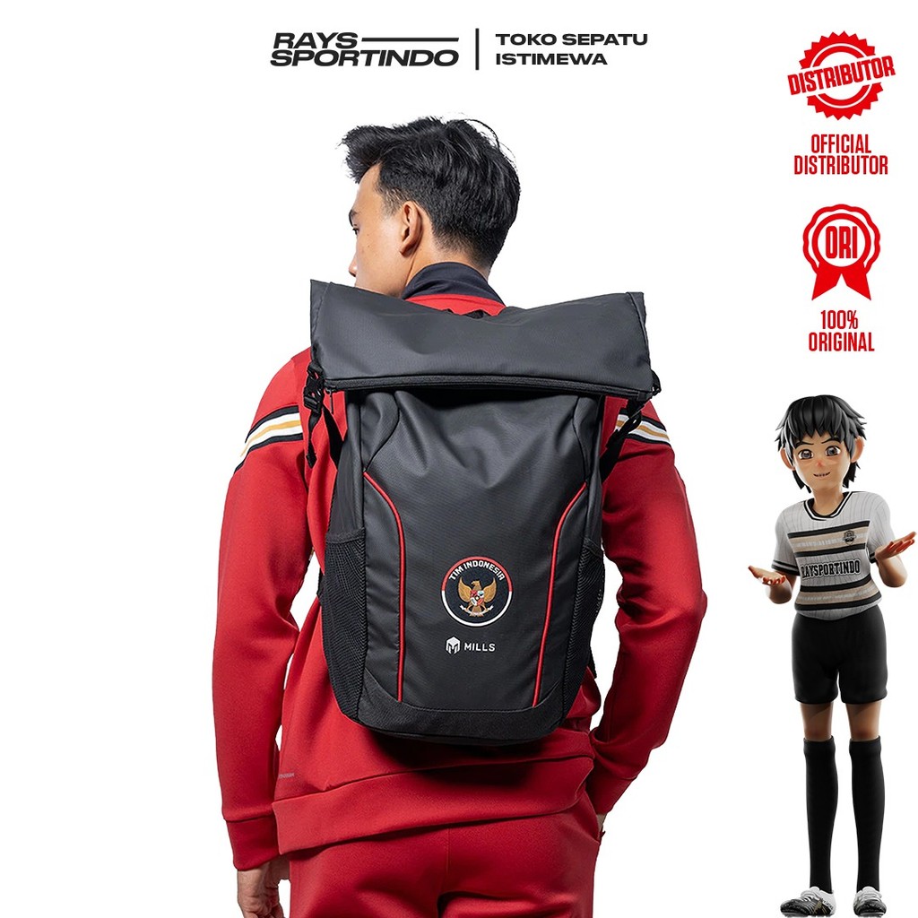 MILLS TIM INDONESIA ROLL TOP BACKPACK