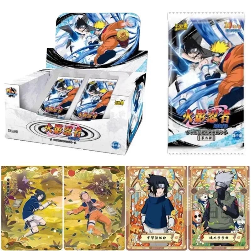 

New KAYOU Naruto Card T4w6 Array Chapter Rare BP SE MR Cards Anime Character Collection Cards Kids Toys Halloween Gift