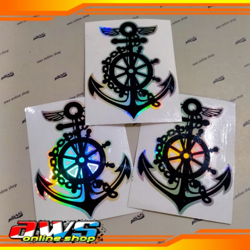 

Sticker Jangkar Holo