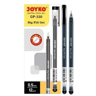 

Pen Gel Joyko GP 330 0.5 mm hitam (isi 12 buah)