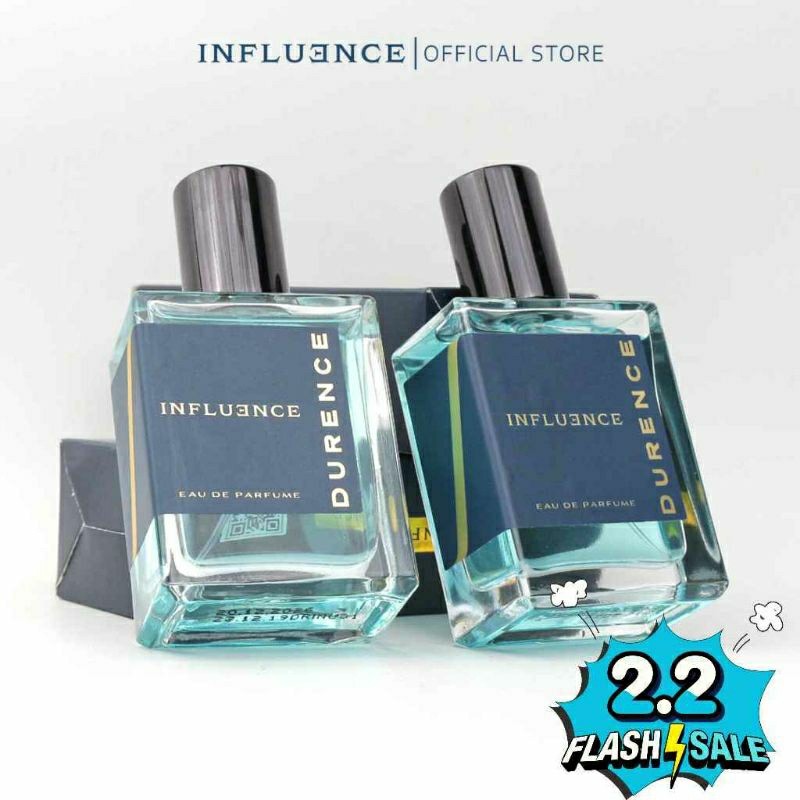INFLUENCE Durence Eau De Parfum 50ml (2pcs) Parfum Pria Wanita