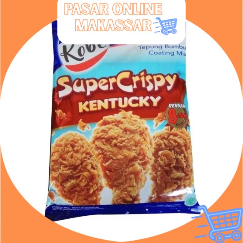 

KOBE TEPUNG SUPER CRISPY KENTUCY 850 gram