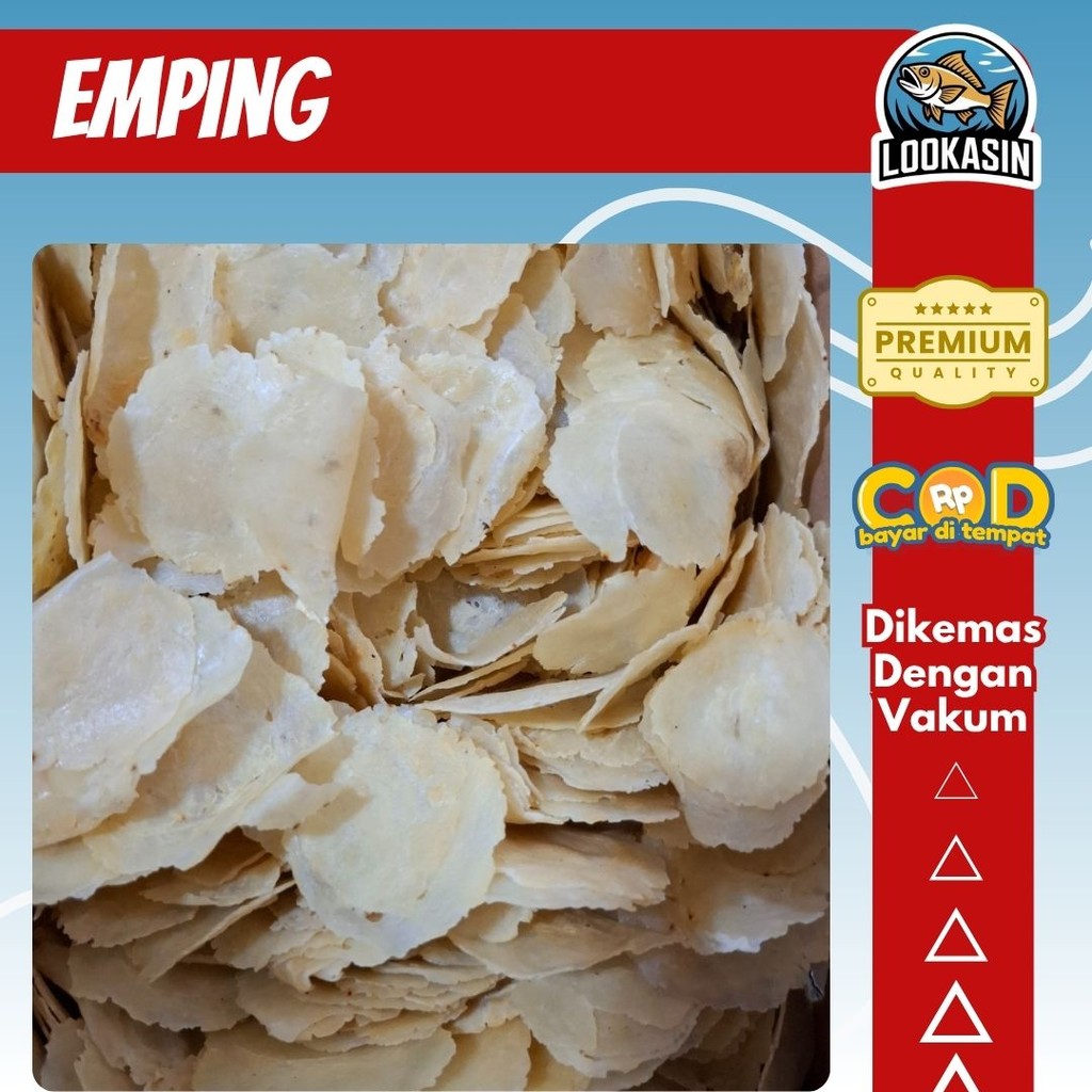 

Emping Melinjo 250gr – Camilan Gurih Renyah | Cocok untuk Pendamping Nasi
