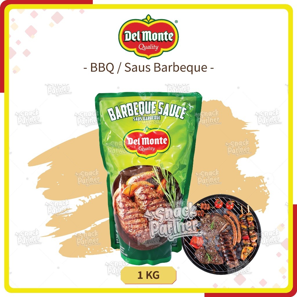 

DELMONTE Pouch 1 KG - DEL MONTE BBQ Barbeque 1KG