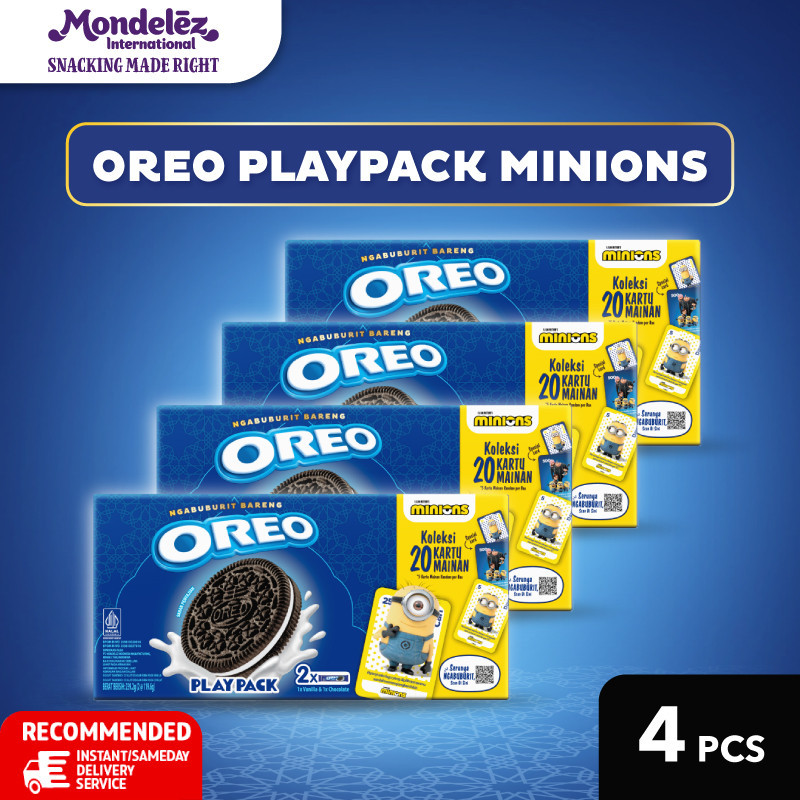 

Oreo Playpack Minion (2 x 119.6g) Multipack 4x