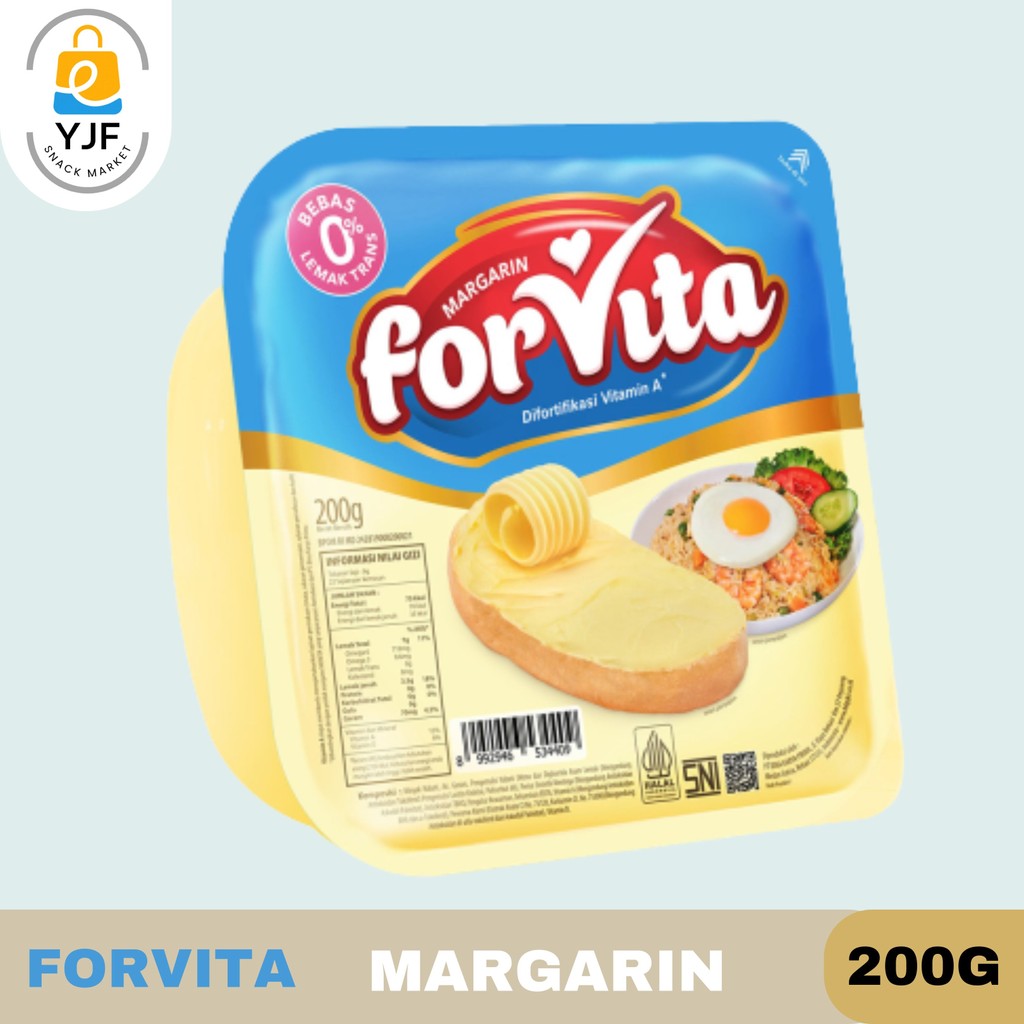 

Forvita Margarin 200g Kemasan Cup