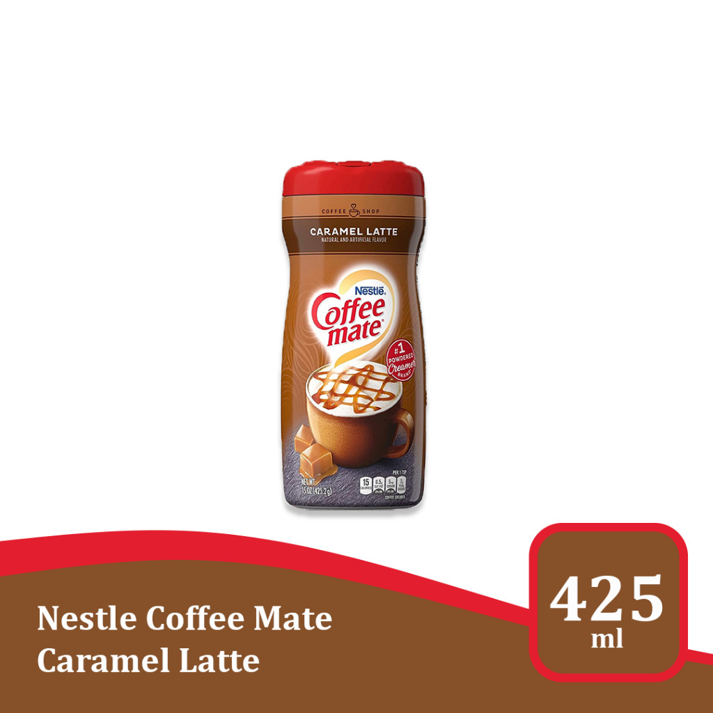 

Nestle Coffee Mate Powder Creamer Caramel Latte 15 oz