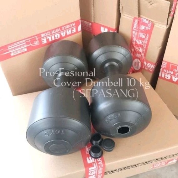 Barbel Kosongan 10 kg 2 Pcs / Barbel 10 Kg Sepasang Tanpa Isi