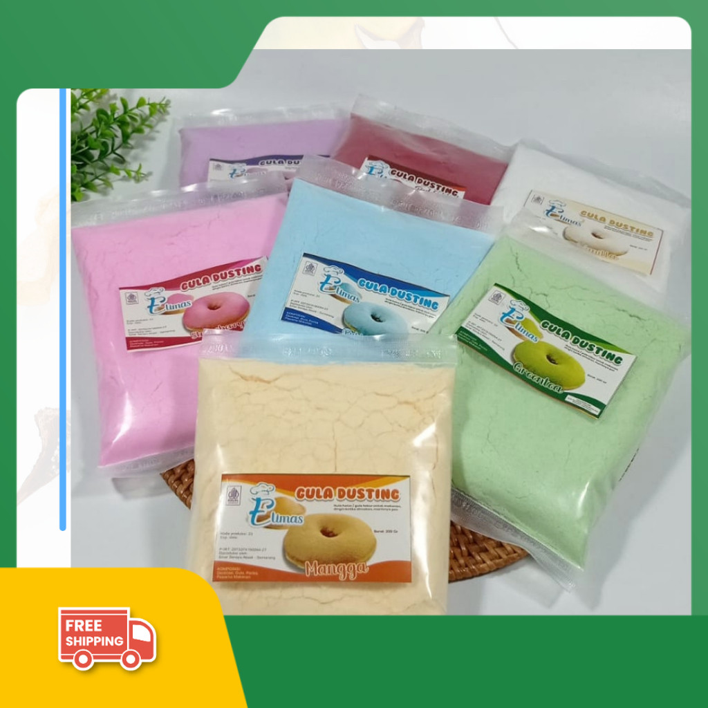 

200 Gr Gula Donat Elimas / Gula Dusting