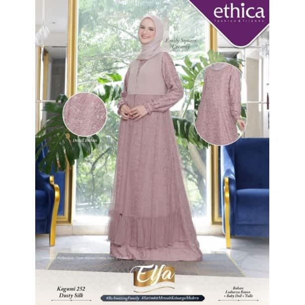 ETHICA GAMIS DEWASA KAGUMI 252 DUSTY SILK