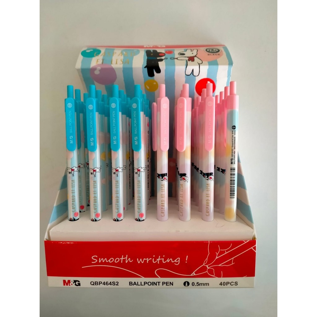 

Pulpen M&G Retractable 0.5 Gaspard QBP464S2 Black