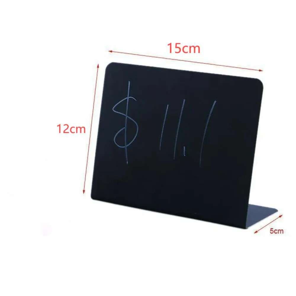 

5pcs/lot 12x15cm Hand Writing Mini Chalk Menu Board Blackboard Liquid Sign Holder | Loripos