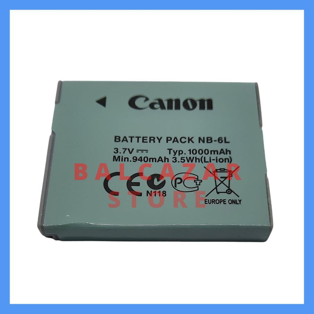 BATTERY BATERAI Kamera C4N0N NB-6L / NB-6LH SX240 SX260 SX270 SD1200 SD1300 CB-2LYECO