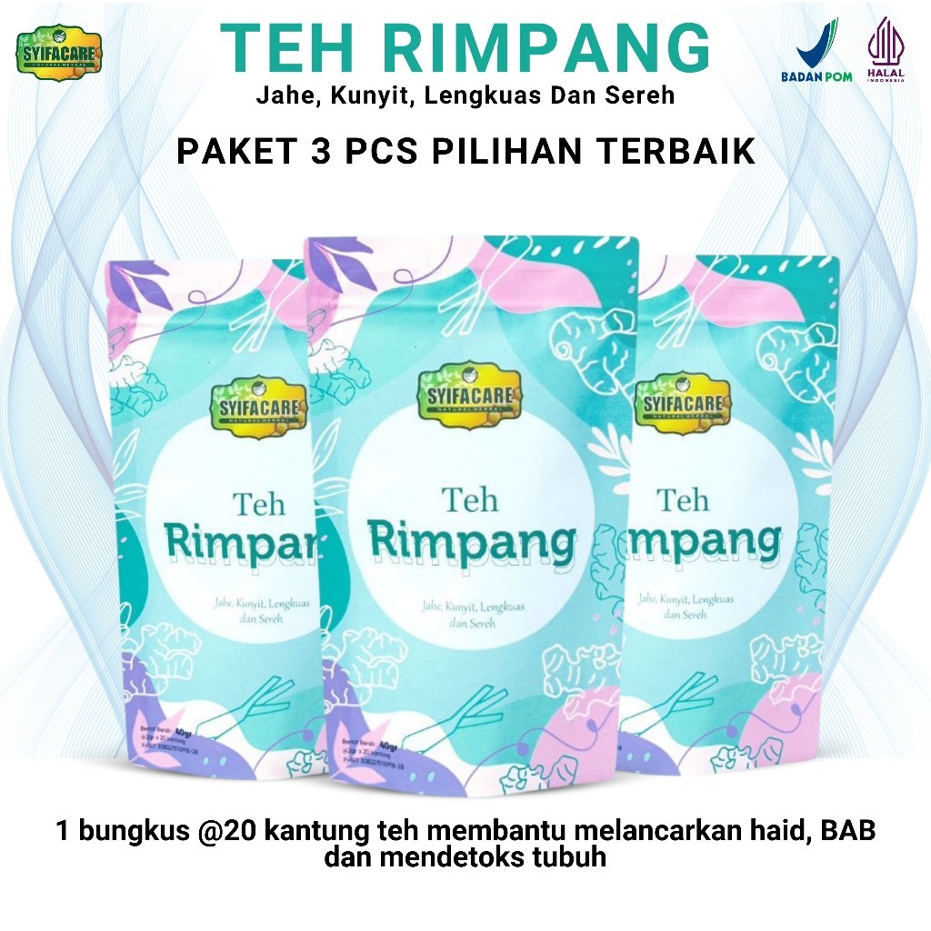 

Teh Rimpang Syifacare Minuman Instan Teh Celup Herbal Rempah Pilihan Teh Diet Detox JSR Zaidul Akbar