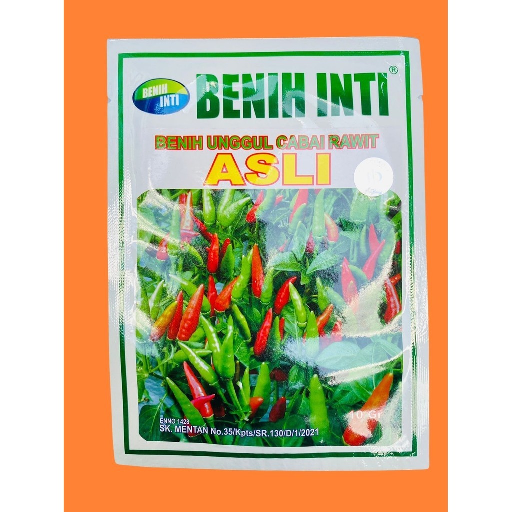 Benih Cabai Rawit ASLI berat isi 10gr dari PT DINASTY INTI AGRO SARANA