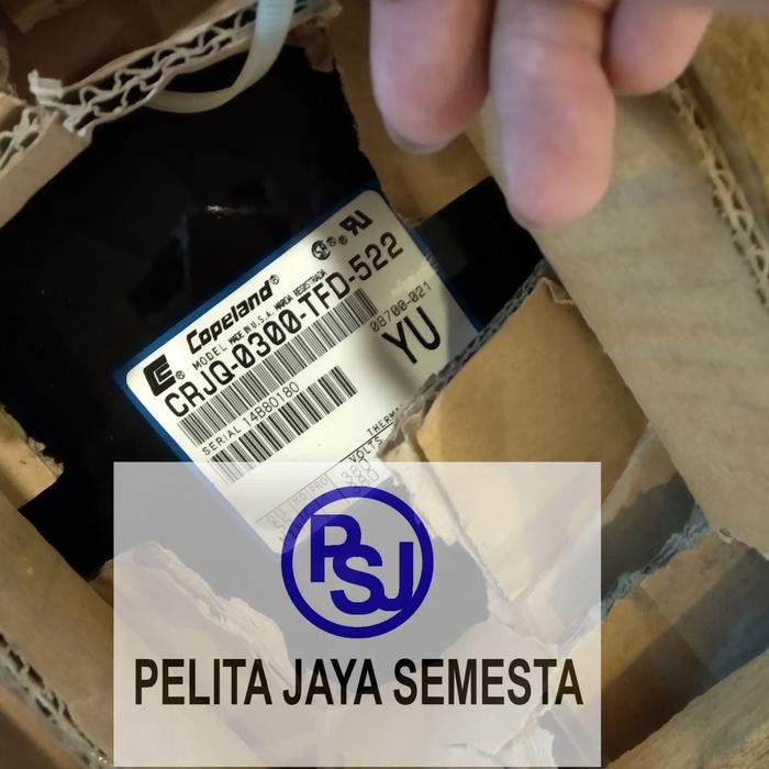 Kompresor Copeland CRJQ-0300-TFD-522 / Compressor Copeland CRJQ0300 TFD 522 PISTON COMPRESSOR