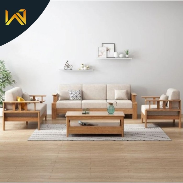 set sofa jati kursi jati minimalis jati jepara