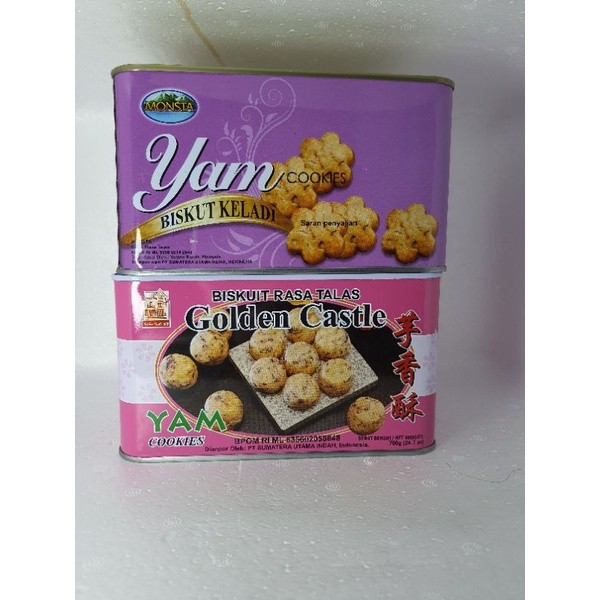 

Yam Cookies Biskuit Keladi Monsta Kukis Rasa Talas