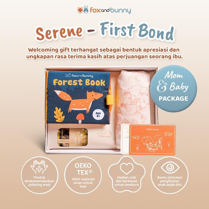 

PROMO Hampers Serene by foxandbunny - First Bond Series | Mom And Baby Package | Kado Lahiran | Hampers Bayi