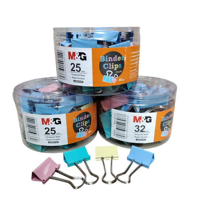 

M&G binder clips warna / binder clip warna m&G