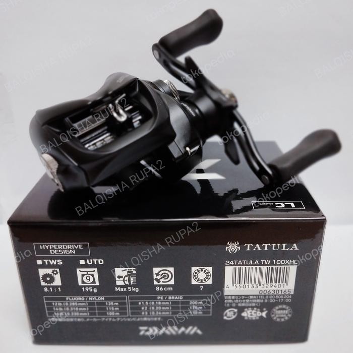 2024 Daiwa Tatula TW 100XHL JDM - Garansi Resmi