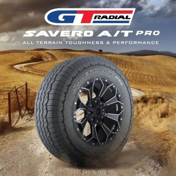 Ban GT Radial SAVERO AT PRO 265 60 R18 OWL Ring 18 Mobil Fortuner Pajero Hilux Nissan Terra Land Cru