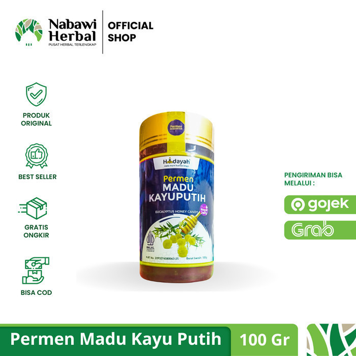 

HIDAYAH - Permen Madu Kayu Putih 100grby bonis