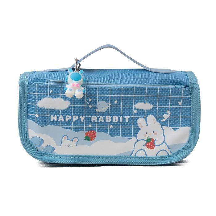 

Terlaris ~[BIG SALE] OPIOBAGS PENCIL CASE KOTAK PENCIL TEMPAT PENSIL ANAK MURAH / DCW 183 - BLUE