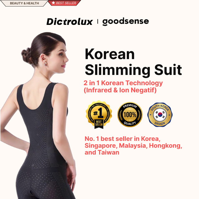 Dictrolux Korea Teknologi Slimming Suit Korset Pelangsing Pasca Melahirkan Normal Secar Postpartum