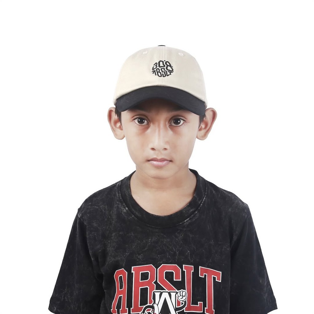 308 ABSLTUNSCRD - POLO CAP ANAK / KIDS 308 ABSLT CURLY - CREAM