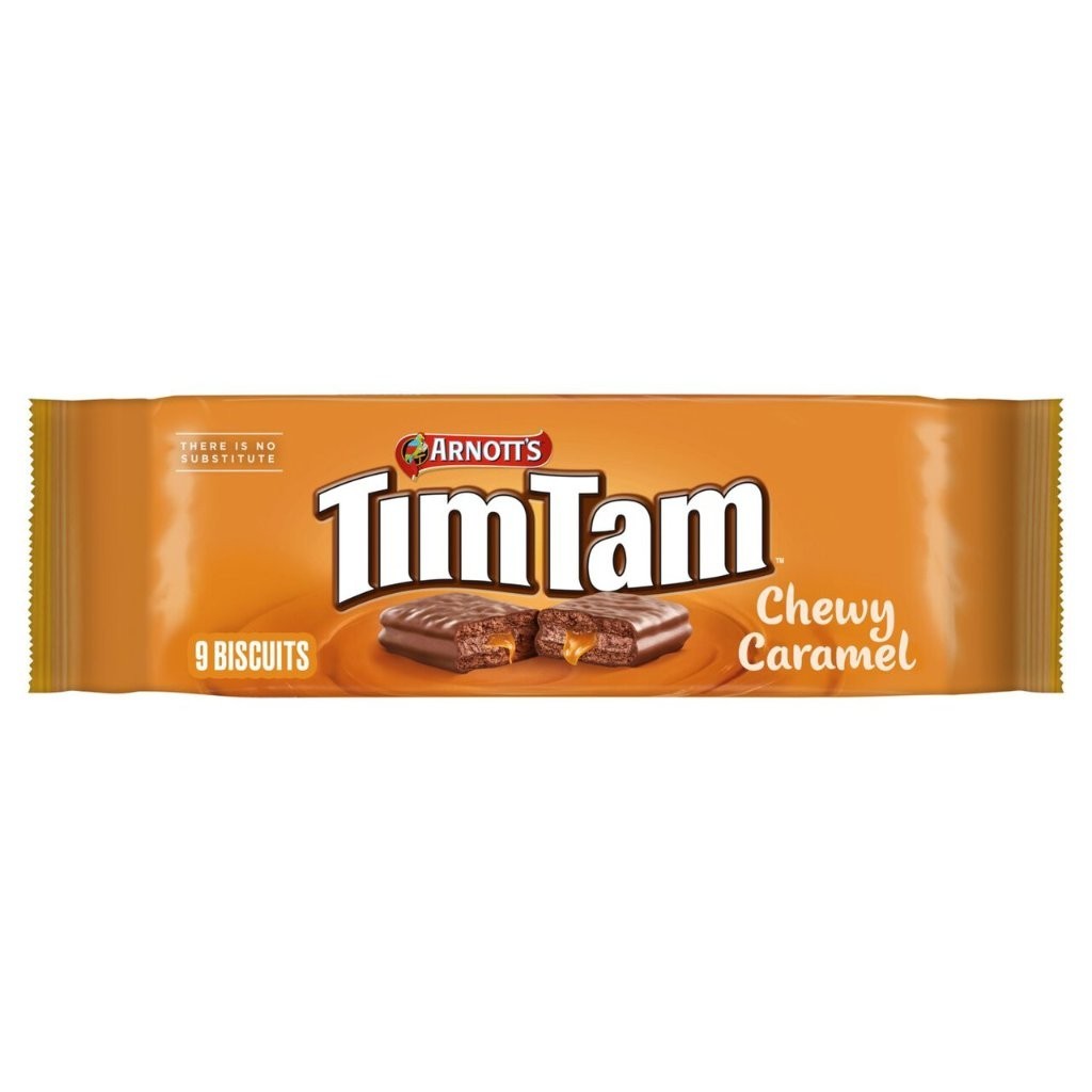 

ARNOTT'S TIM TAM CHEWY CARAMEL BISCUIT 175gr