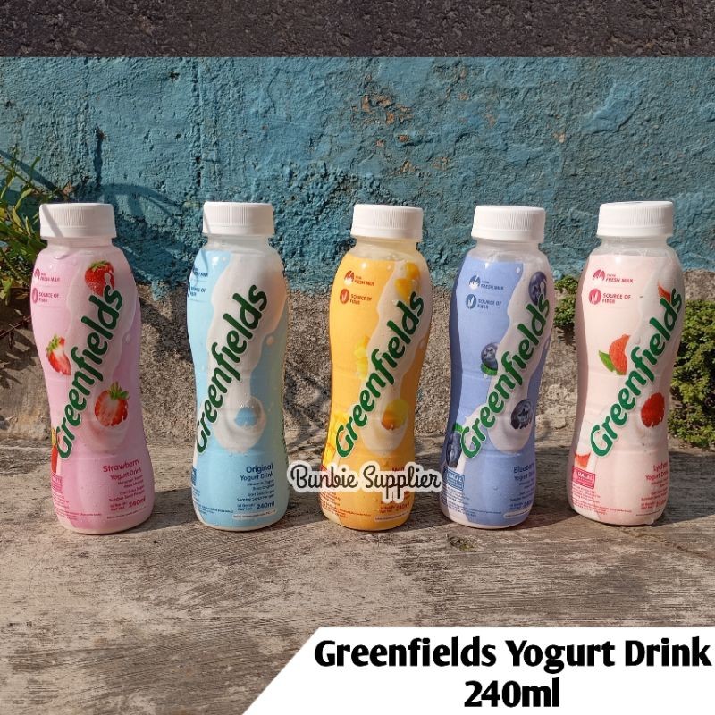 

GREENFIELDS Yogurt Drink 240ml x 12pcs (KRAT) terlaris