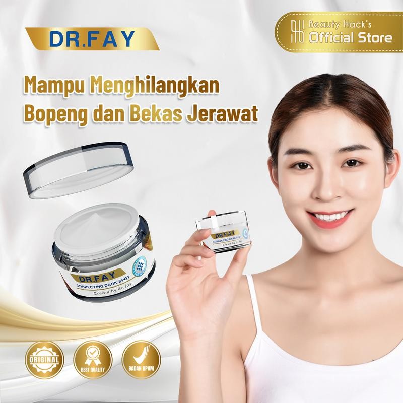 

Dr Fay Cream Original - Penghilang Flek Hitam & Bekas Jerawat Perawatan Wajah