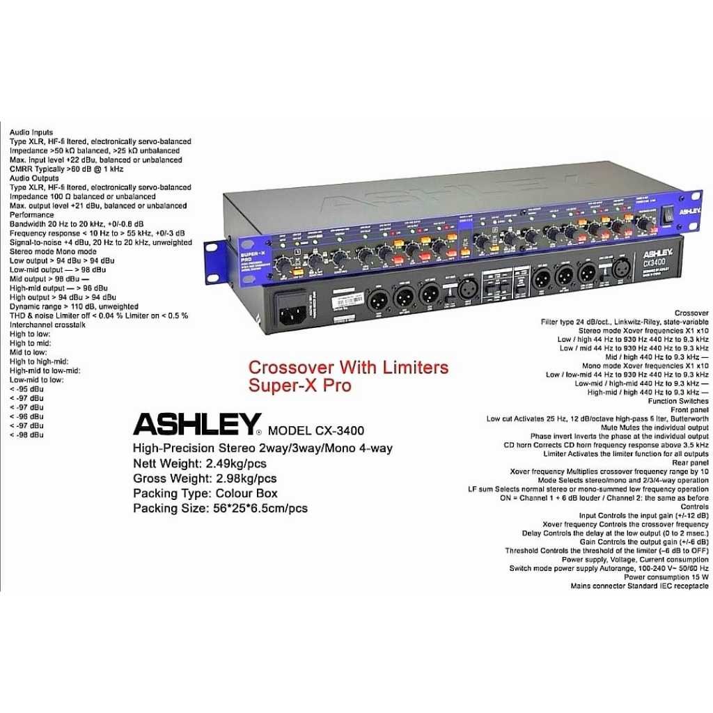 Crossover ASHLEY CX-3400 / CX3400 /CX 3400