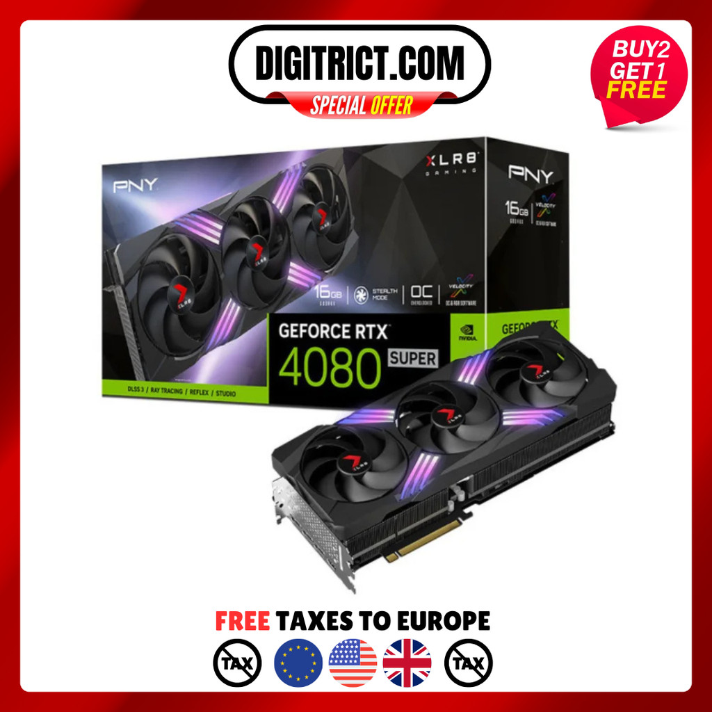 Used GeForce RTX 4080 SUPER 16GB XLR8 Gaming VERTO OC 16GB GPU Gaming PC i9 laptop ti Placas gráfica