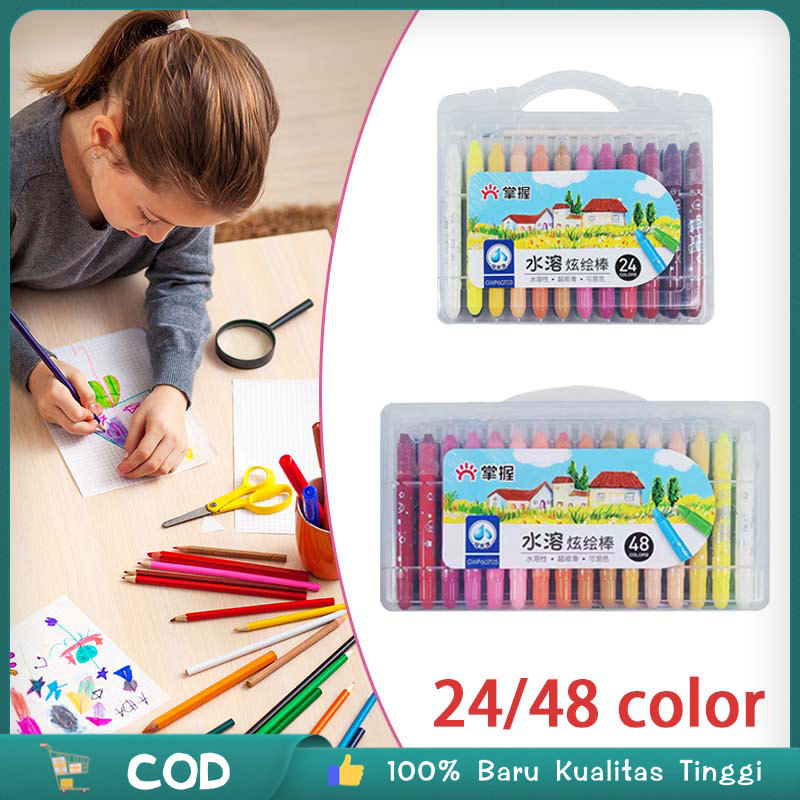 

Silky Crayon Grasp Mata Sedang Water Soluble Crayon Water Soluble Crayons Krayon Licin Grasp